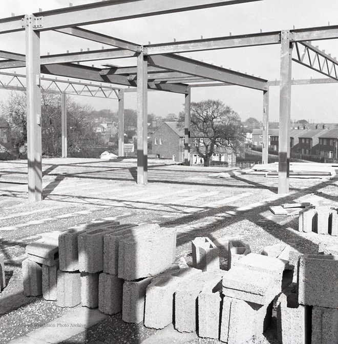 Erection of Wingate School