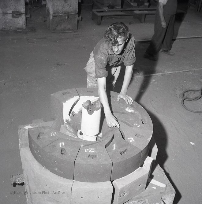 Impeller Mould In Foundry
