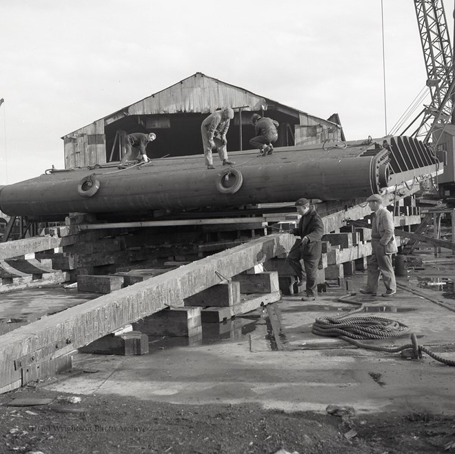 Launching of Dock Gate