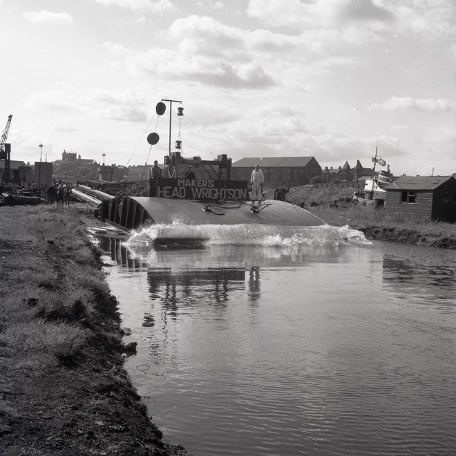 Launching of Dock Gate