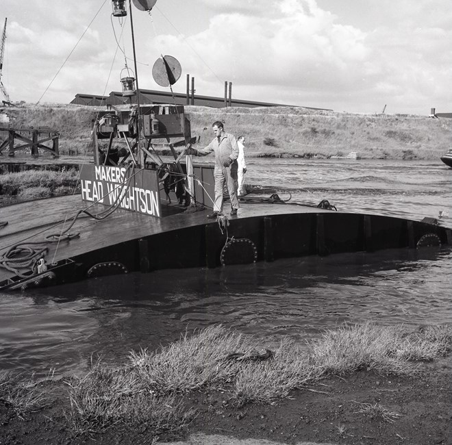 Launching of Dock Gate