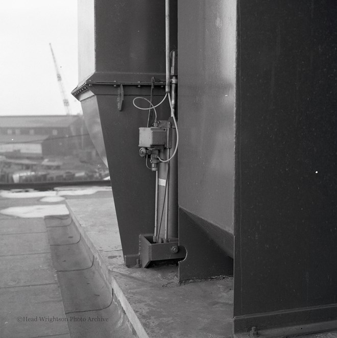 Cylinder on Precipitator on Foundry Roof