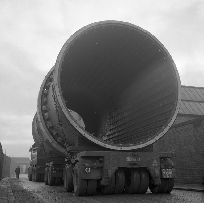 Dryer outside Head Wrightson Stockton Ltd