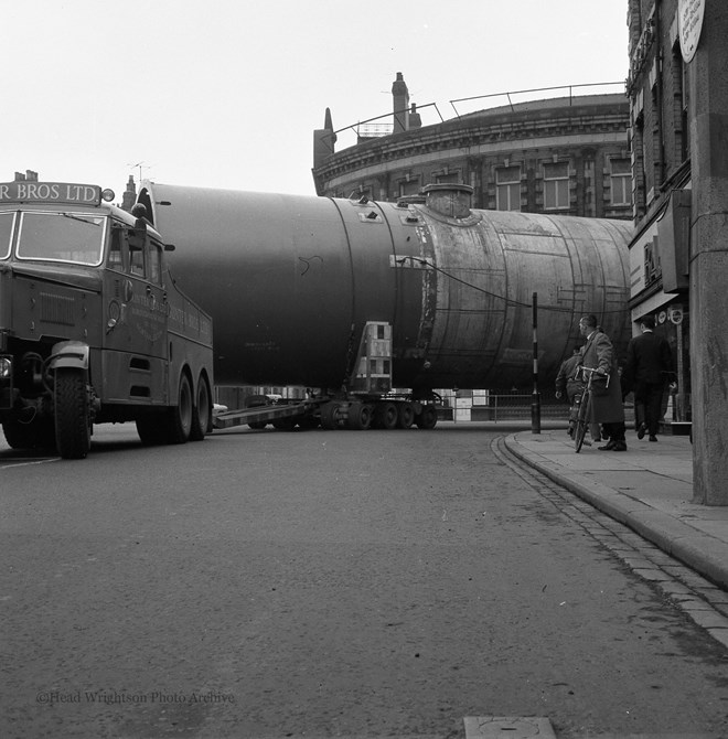 93 foot Load by road transport