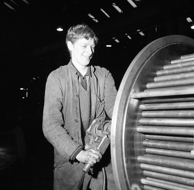 Apprentice for Wright Ahead, Michael Gibb