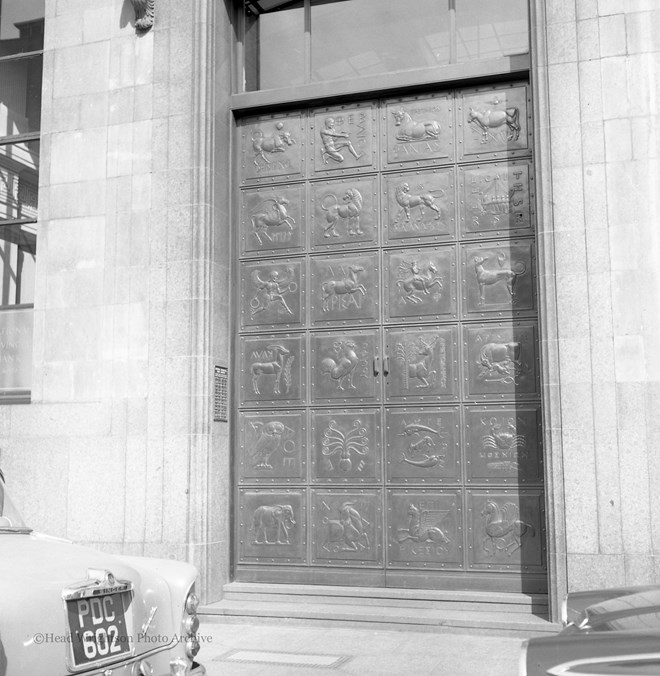 National Provinicial Bank Doors, Stockton