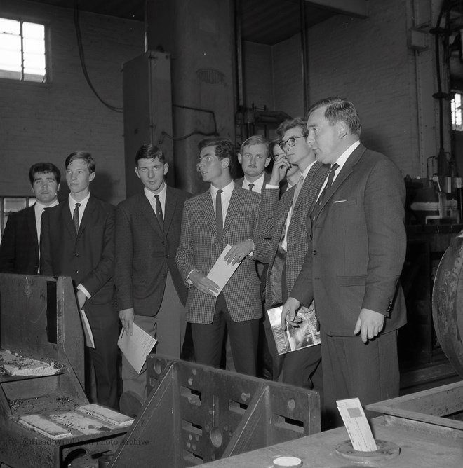 Visit of Public School Boys To Middlesbrough