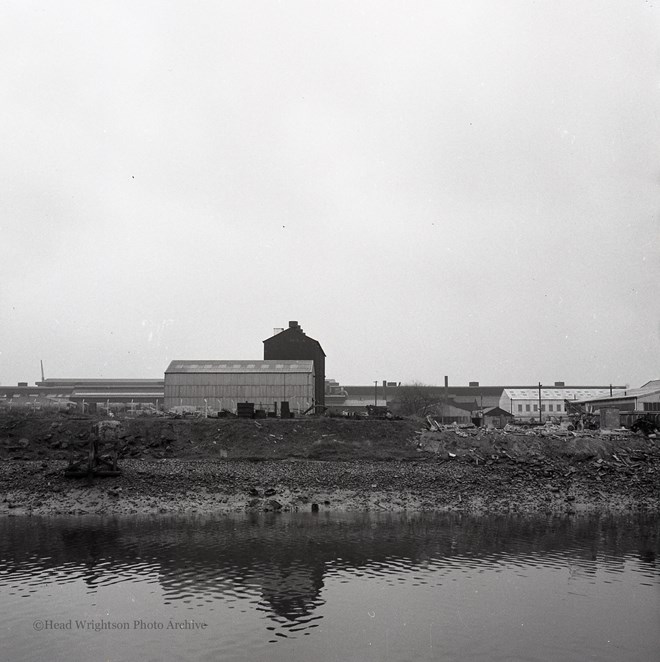 Photographs of site for new road