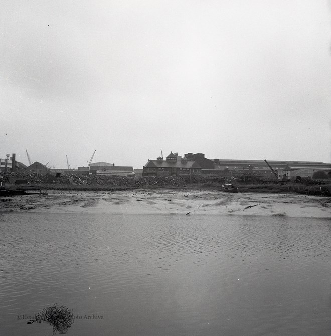 Photographs of site for new road