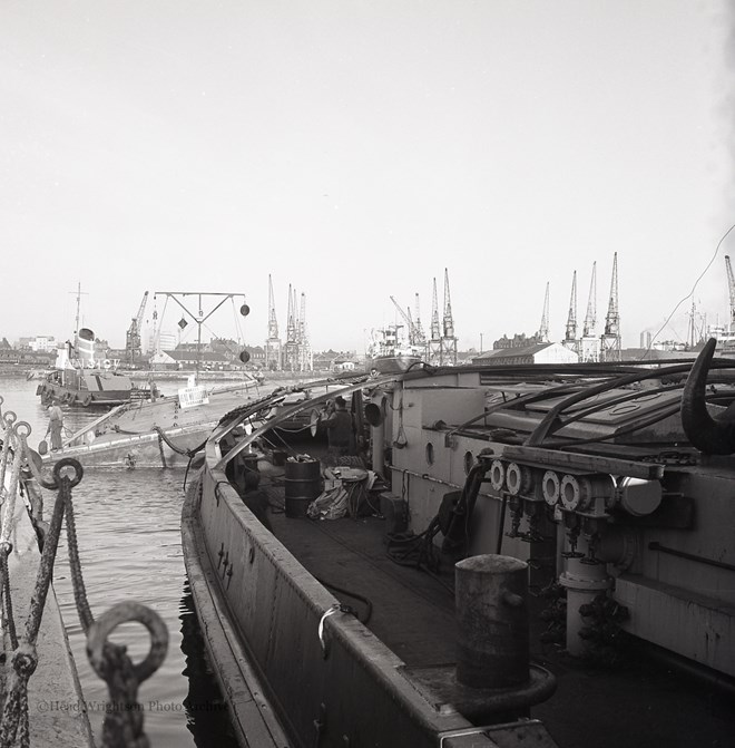 Tema Dock Gate Leaving Middlesbrough