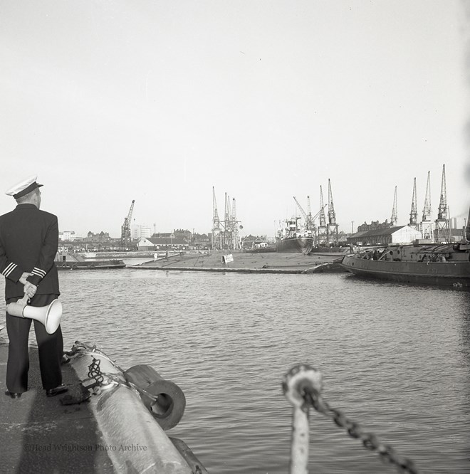 Tema Dock Gate Leaving Middlesbrough