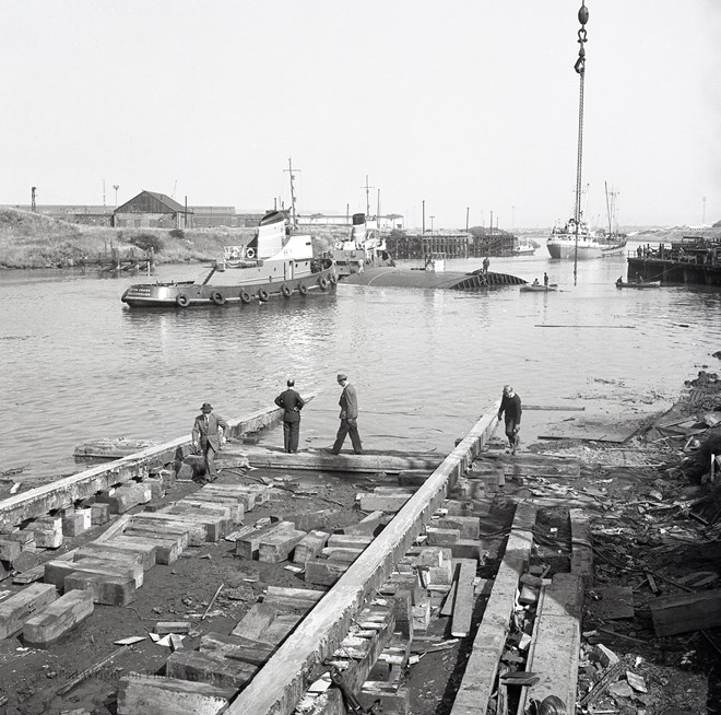 Launch of Brunswick Dock Gates