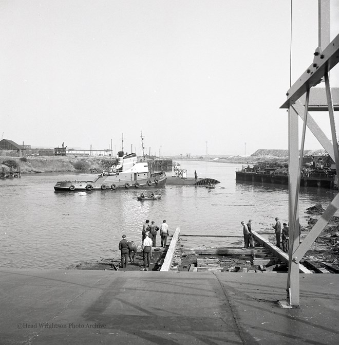 Launch of Brunswick Dock Gates