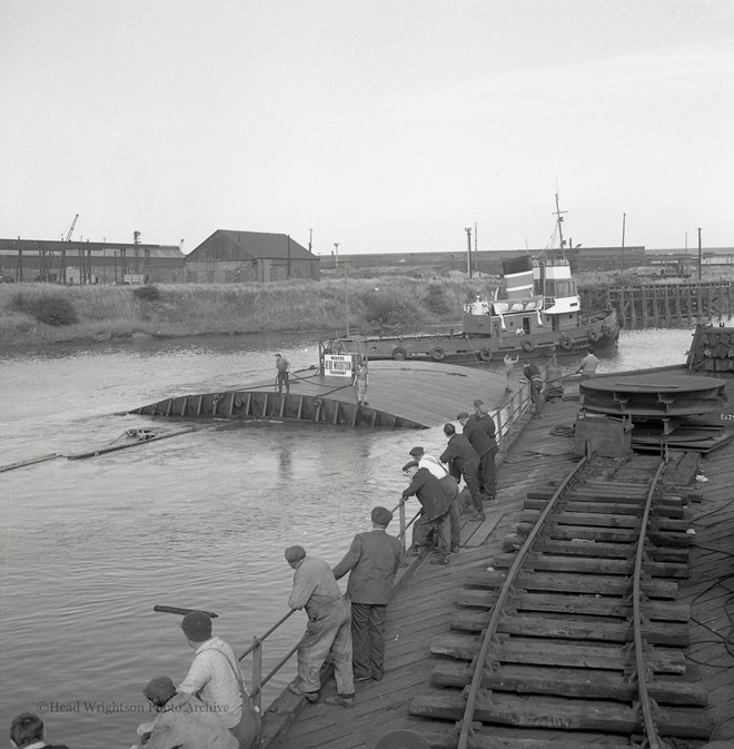 Launch of Brunswick Dock Gates