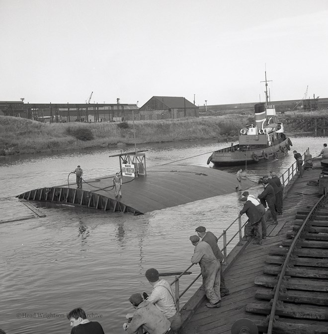 Launch of Brunswick Dock Gates