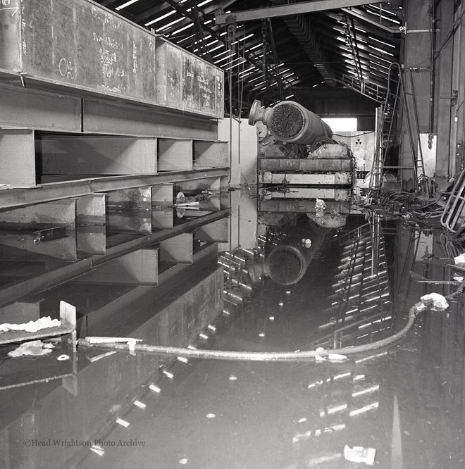 Condition Of Site Shop After Downpour