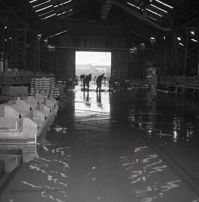 Condition Of Site Shop After Downpour