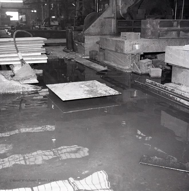 Condition Of Site Shop After Downpour