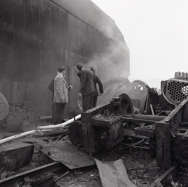 Pattern Store, Fire Damage.