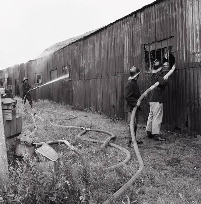 Pattern Store, Fire Damage.