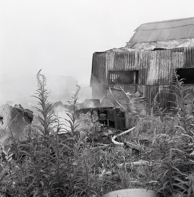 Pattern Store, Fire Damage.