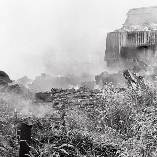 Pattern Store, Fire Damage.