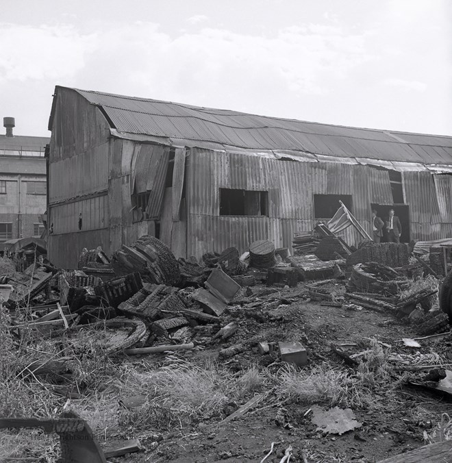 Pattern Store, Fire Damage.