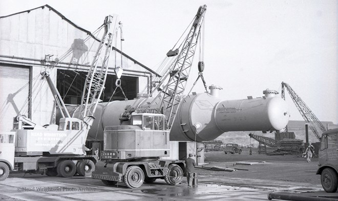 Loading Vessel.