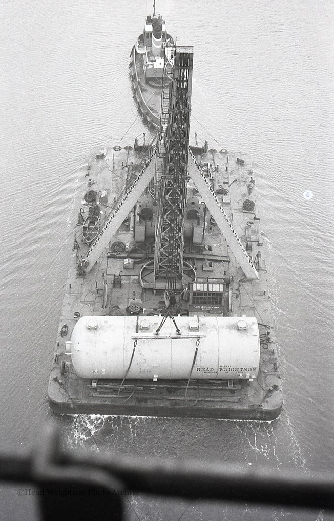 Loading of Vessel, Middlesbrough Docks.