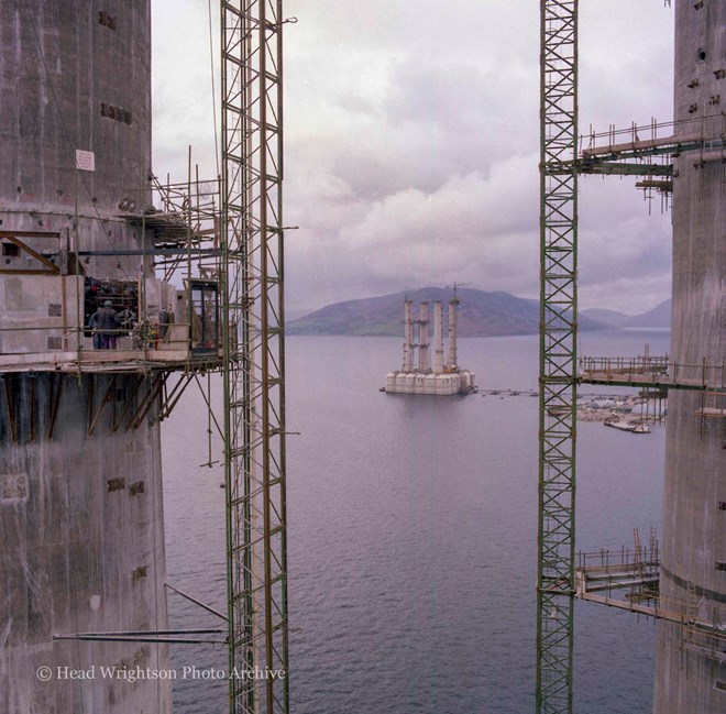Oil Rig Construction (Possibly Scotland)