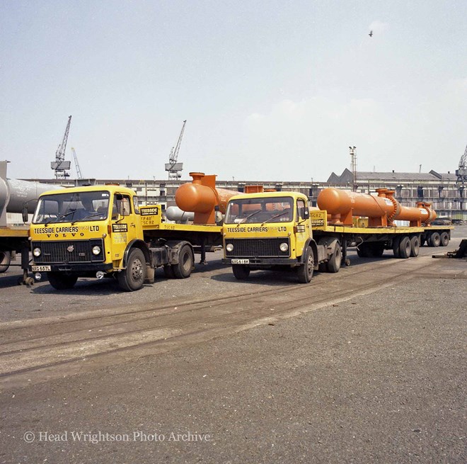 Loading of Pemex heat exchanger Liverpool Docks