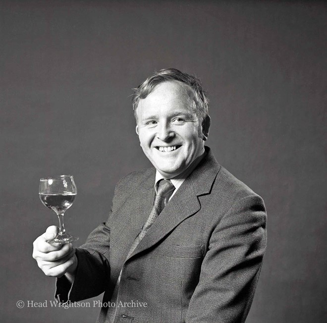 Portrait of Tommy Wilson (Wine article - Wright Ahead - D Perry)