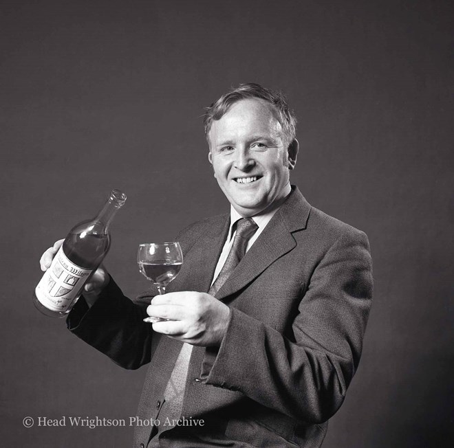 Portrait of Tommy Wilson (Wine article - Wright Ahead - D Perry)