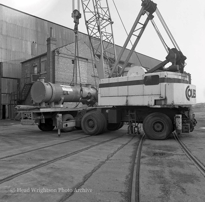 Heat Exchangers Being Loaded at Teesdale (Press release 'Corpus Christie)