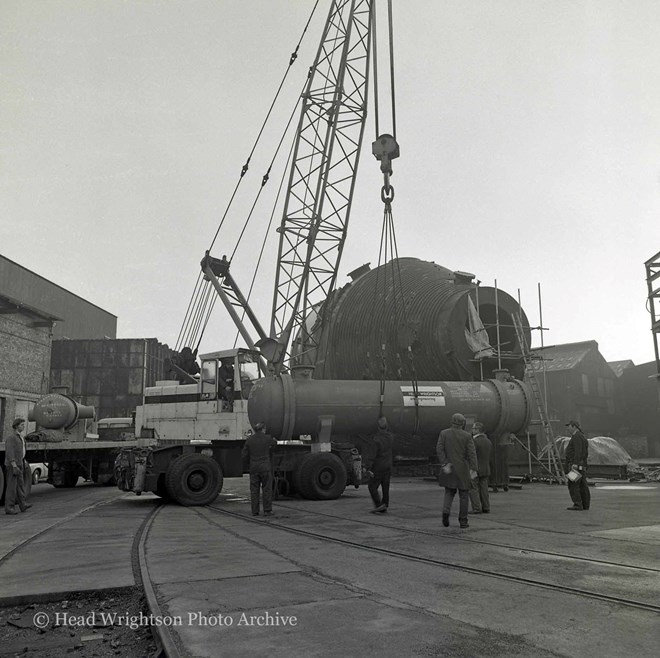 Heat Exchangers Being Loaded at Teesdale (Press release 'Corpus Christie)