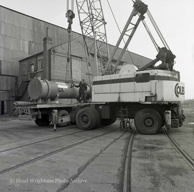 Heat Exchangers Being Loaded at Teesdale (Press release 'Corpus Christie)