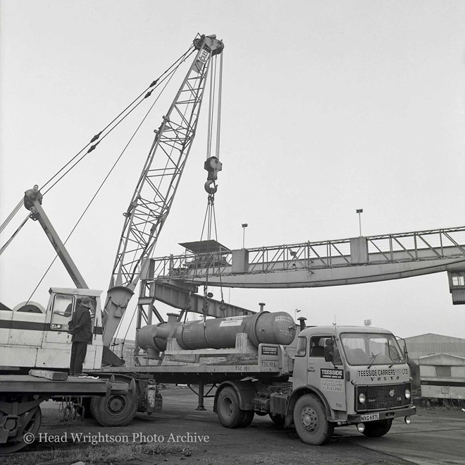 Heat Exchangers Being Loaded at Teesdale (Press release 'Corpus Christie)