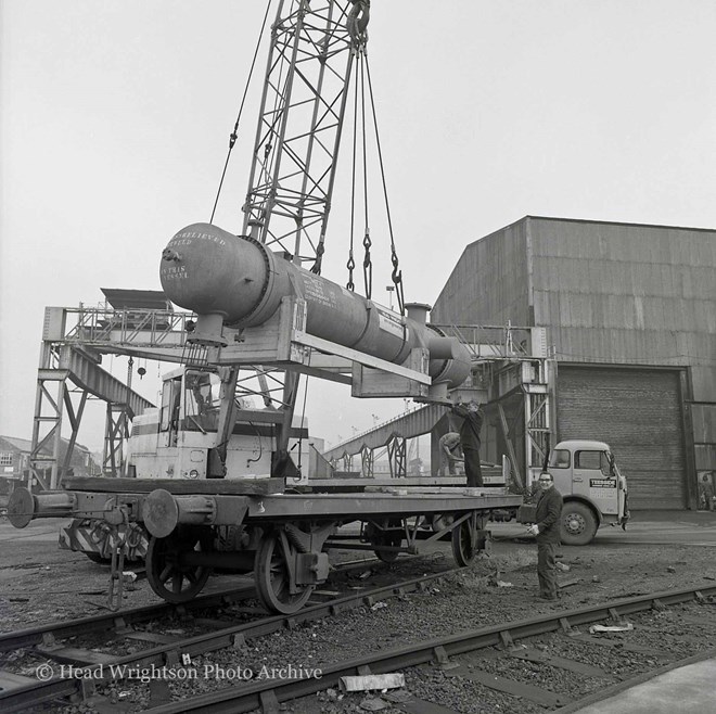 Heat Exchangers Being Loaded at Teesdale (Press release 'Corpus Christie)