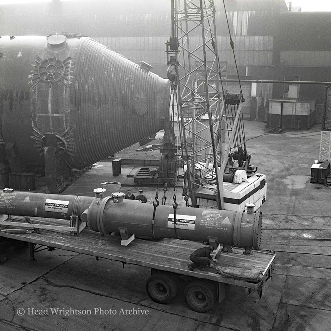 Heat Exchangers Being Loaded at Teesdale (Press release 'Corpus Christie)