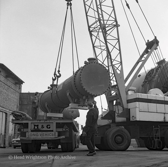 Heat Exchangers Being Loaded at Teesdale (Press release 'Corpus Christie)