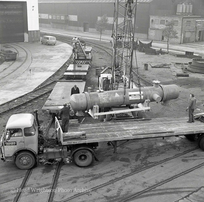 Heat Exchangers Being Loaded at Teesdale (Press release 'Corpus Christie)