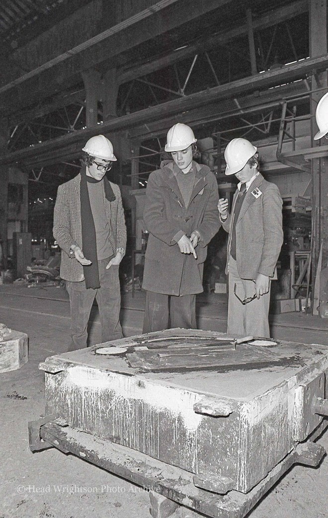 11 & 12 Dec 1978. Tour of factory for 'Insight To Engineering' course students.