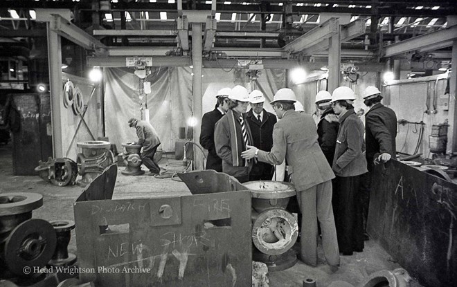 11 & 12 Dec 1978. Tour of factory for 'Insight To Engineering' course students.