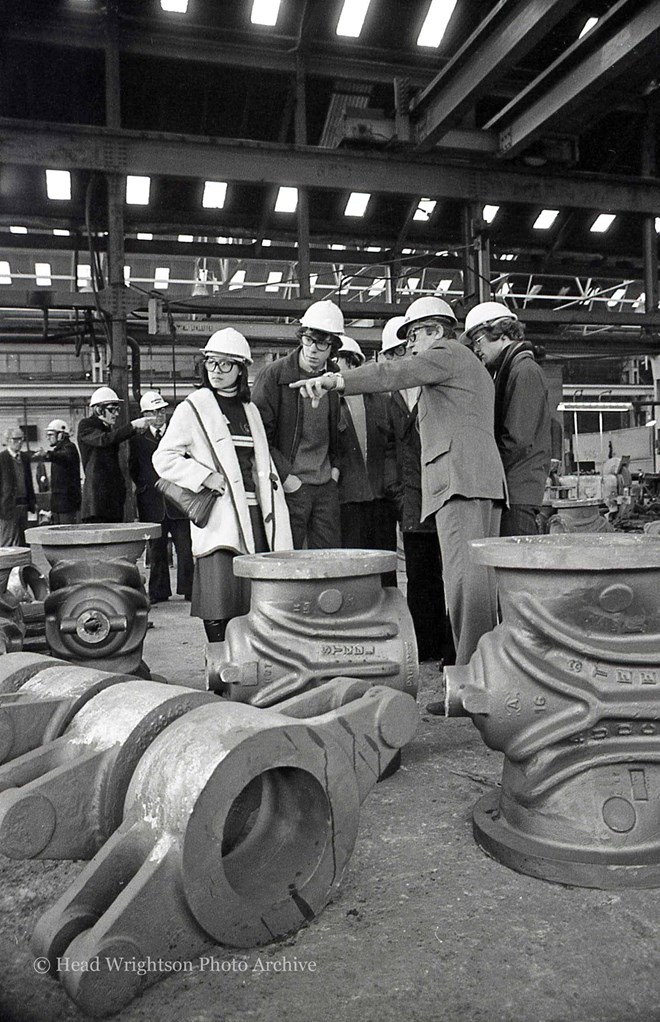 11 & 12 Dec 1978. Tour of factory for 'Insight To Engineering' course students.