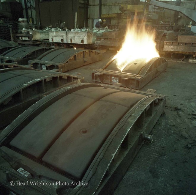 Heat treating castings