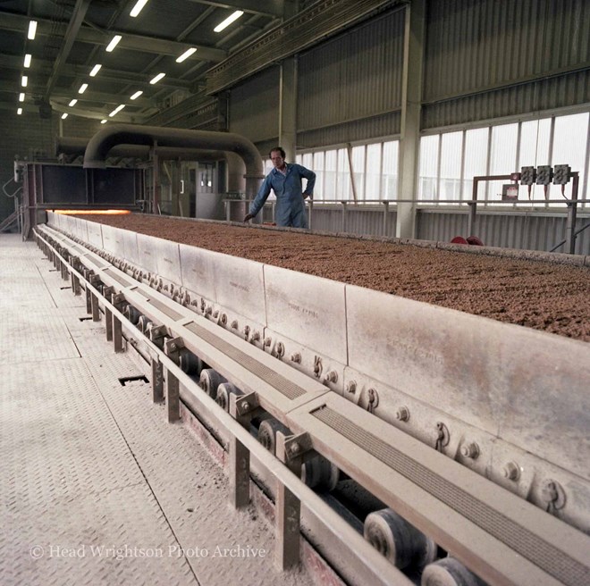 Views of sinter plant in use probably Lytag, Eggborough near Doncaster)