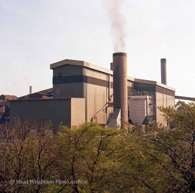 Views around No 3 sinter plant at British Steel Corporation's Ravenscraig Works, Motherwell