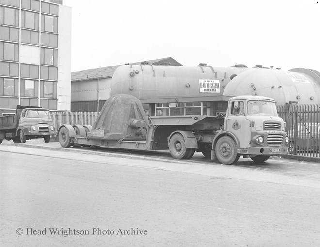 Ladle on Lorry on Weighbridge