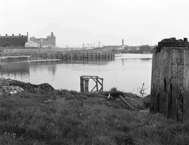 New road from same side of river