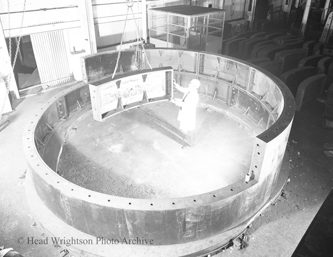 Setting up of Ring Tunnel Segments